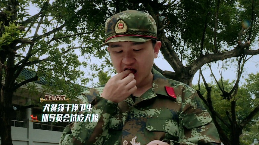 张大大CUT：张大大怒怼教官！偷吃小小食物简直没眼看