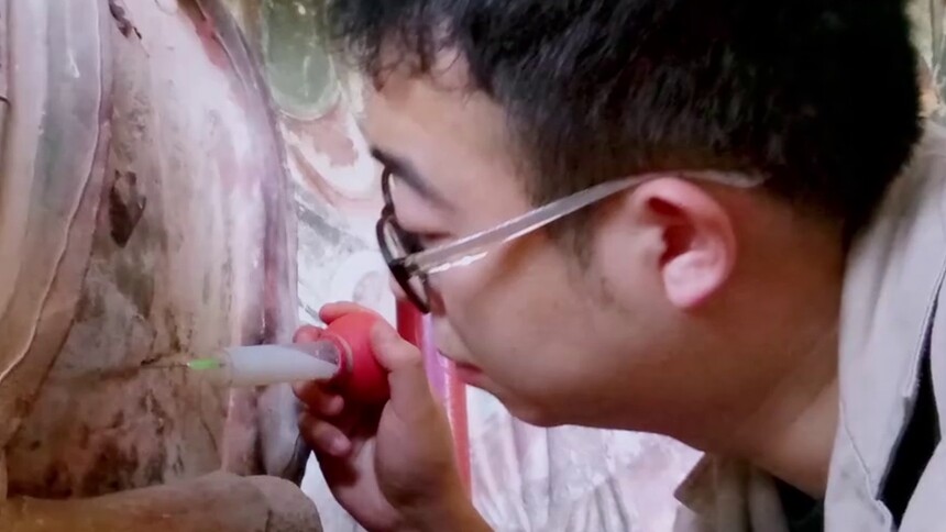 我在麦积山石窟修壁画 祖孙三代的坚守与传承