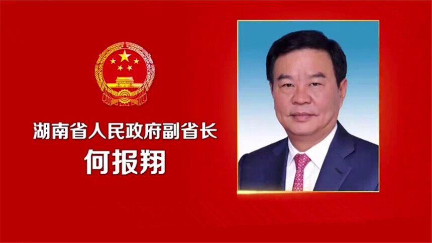 湖南省人民政府副省长何报翔简历
