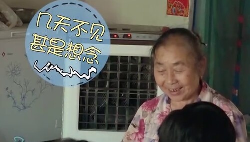 胡嘉豪不在的第N天想他！高奶奶：这心里空落落的