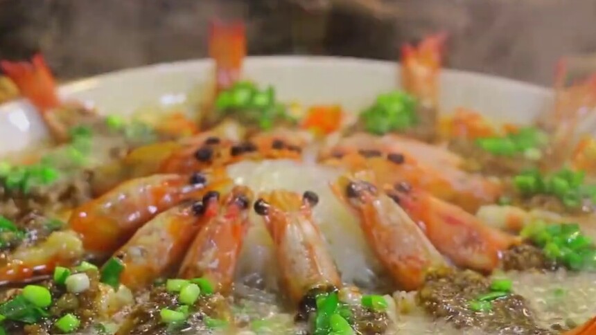 【李子柒】寓意吉祥的寒冬美味 花开富贵虾