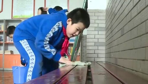 长沙枫树山小学志愿者开展学雷锋活动