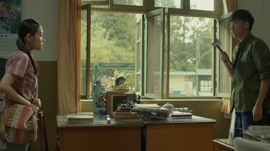 汤梦佳王广源办公室尴尬碰面互叫“老师好”