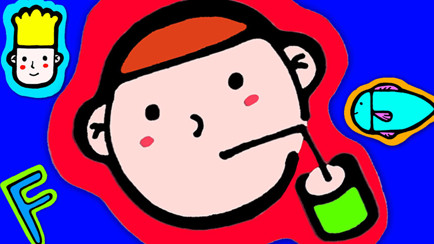 【方块熊创意早教课堂】方块熊爱画画 字母简笔画EFGH
