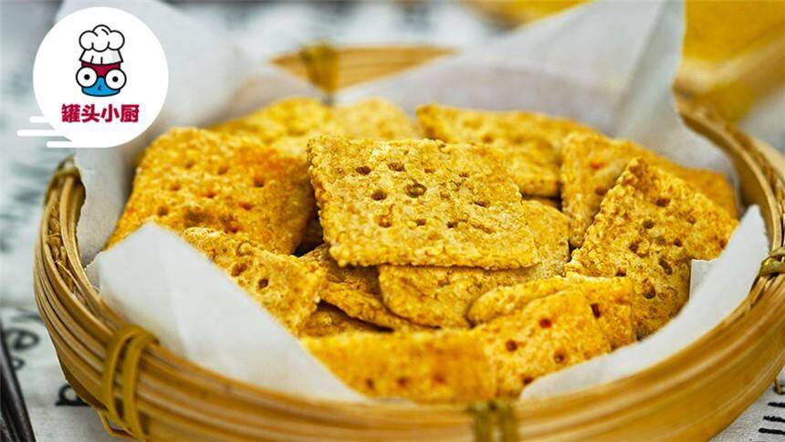 【罐头小厨】金黄酥脆小米锅巴，非油炸吃到你停不下来