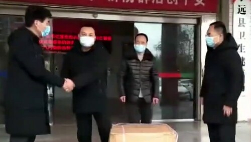 宁远：爱心人士踊跃捐助防护物资
