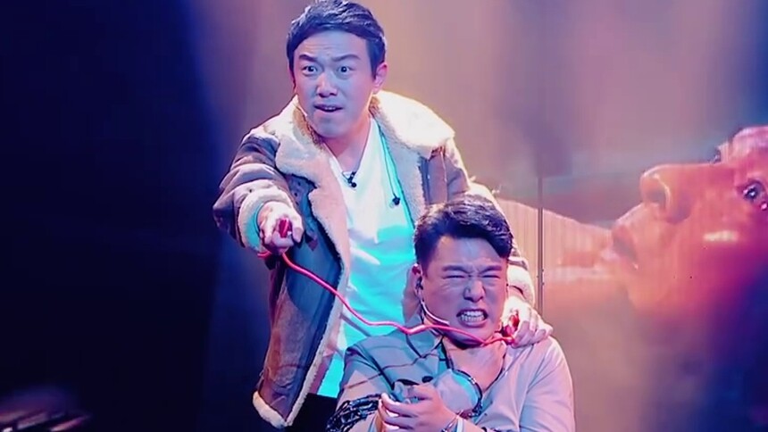 纯享：王耀庆潘斌龙演绎《解救吾先生》 群演出没羡煞隔壁胡军