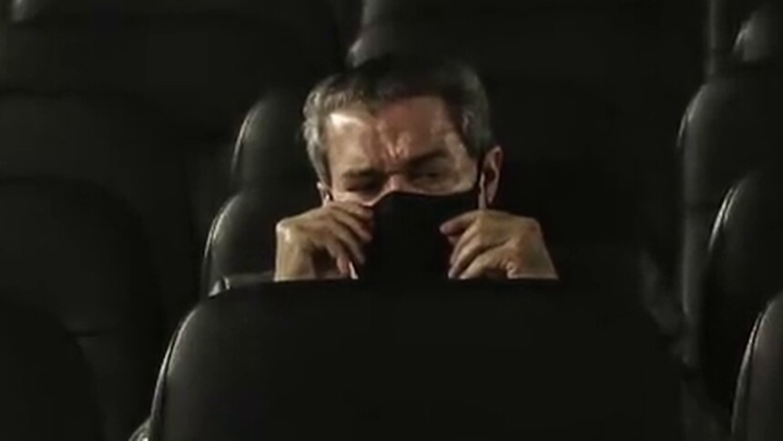 巴西圣保罗：电影院开门迎客