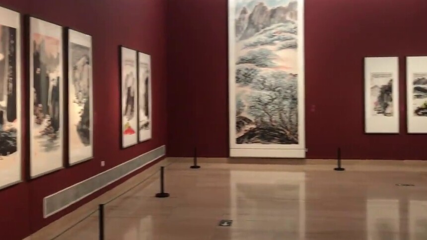 “淋漓华章——孙博文艺术展”亮相中国美术馆