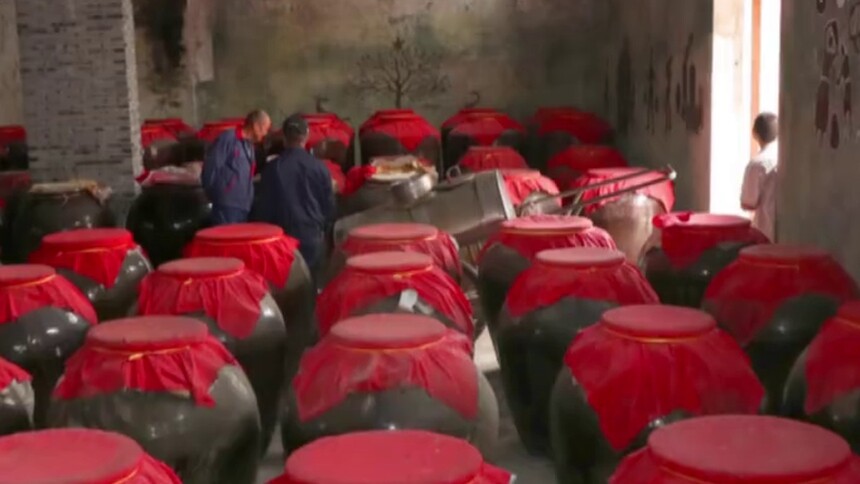 江苏常乐：“百年老窖池”冬酿忙