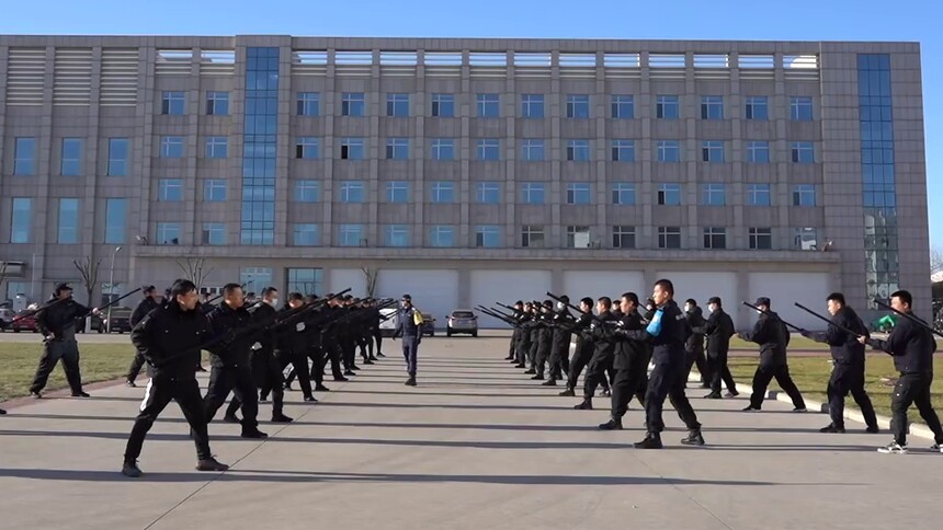 实战训练！天津市开展新招录辅警大轮训