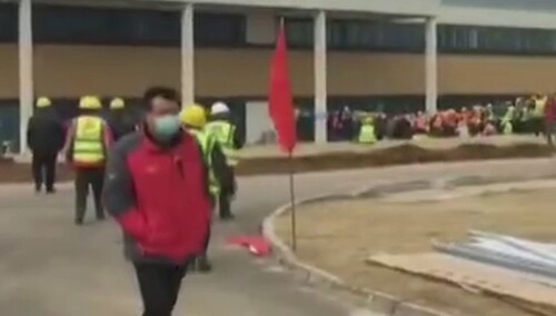 武汉阻击战：我在战“疫”第一线 湖南山河智能设备援建武汉雷神山医院