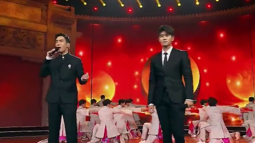 任嘉伦&盛一伦合唱《精忠报国》