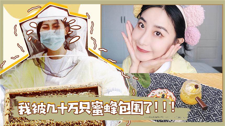 【ACui阿崔】被几十万只蜜蜂包围是一种什么样的体验？我可太勇敢了！