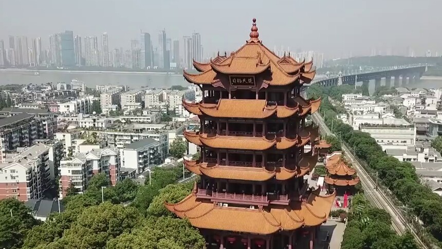 武汉黄鹤楼国庆中秋双节开放夜游