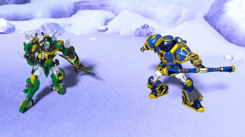​《钶龙战记2》：喜欢玩雪吗？一起啊！
