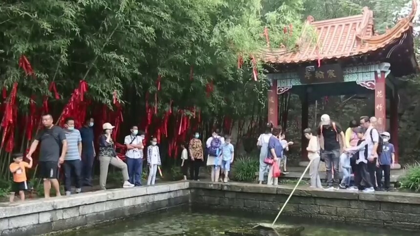 山东沂南：国庆假期 探寻竹泉古村