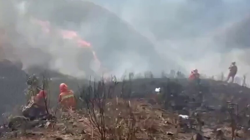 广西蒙山森林火灾已全线扑灭