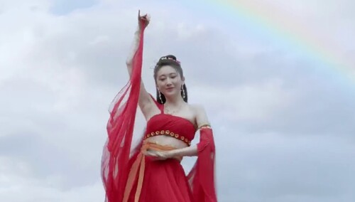 《白玉思无瑕》第20集看点：折枝仙女桥上舞，天凌看呆了~
