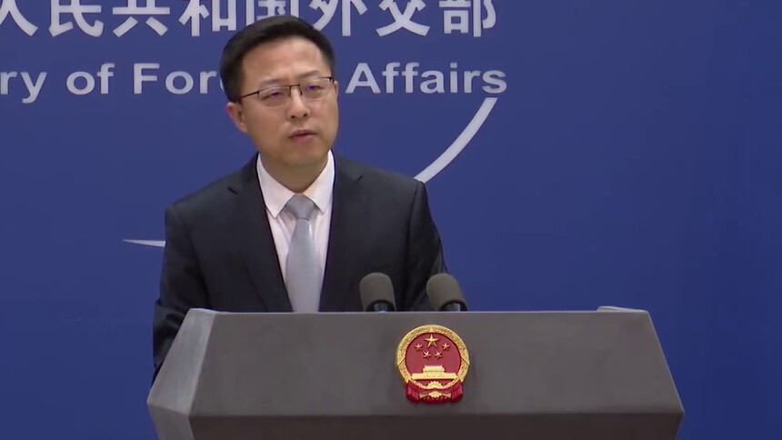 赵立坚质问为何美国满世界建这么多实验室
