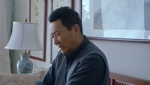 王宗旺告诉陈虎保姆是擦玻璃不慎坠楼