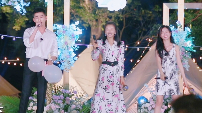 刘涛张翰吴宣仪同框合唱，《浪花一朵朵》欢乐满点