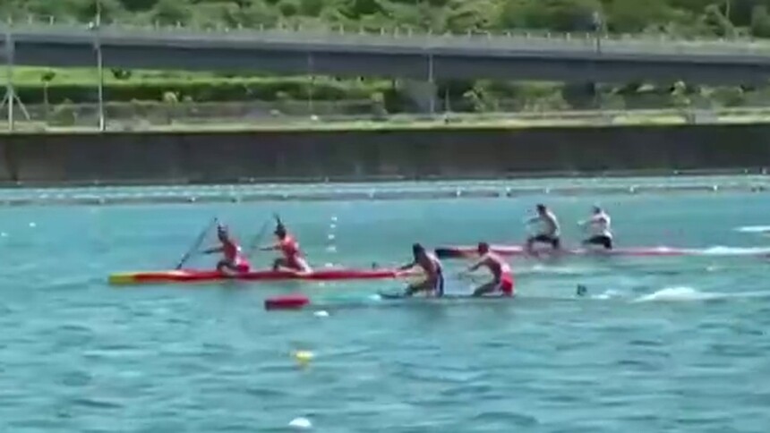 东京奥运 刘浩郑鹏飞获静水皮划艇男子1000米双人划艇银牌