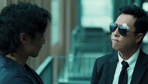 甄子丹谢霆锋初次交锋互相试探