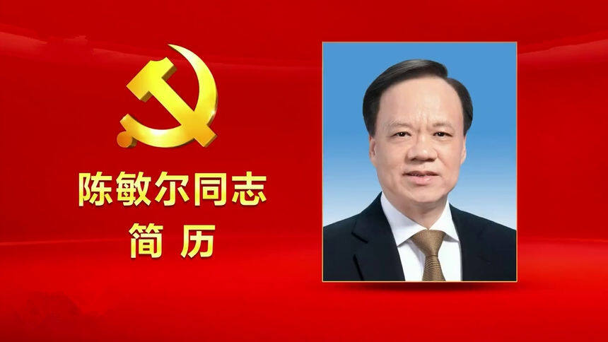 陈敏尔同志简历