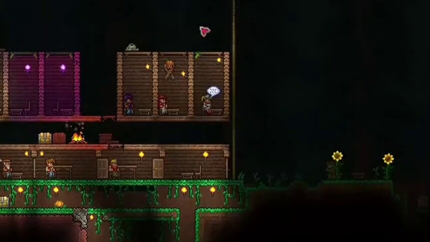 落叶解说泰拉瑞亚 迎接boss 第3集