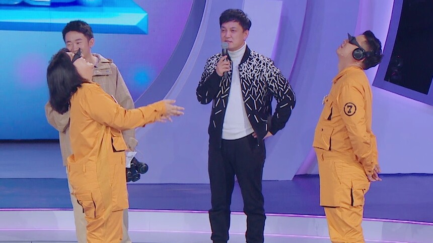 海洋家族快乐传真 姜爸爸忘我思考笑翻全场