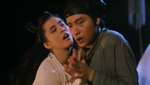 倩女幽魂 张国荣王祖贤书生和小倩的相遇