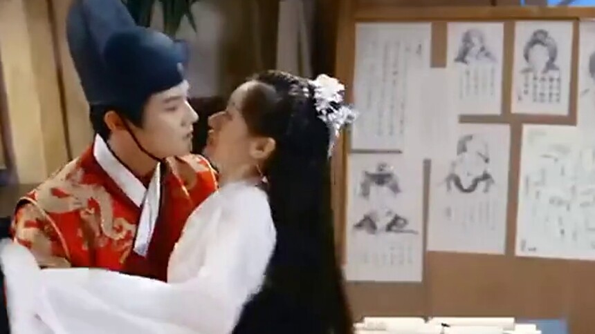 袁冰妍郑业成吻戏合集，甜到发疯了！！