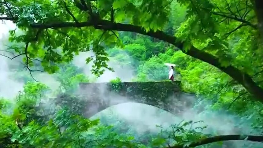 大美湖南 新宁：如梦如幻遇仙桥