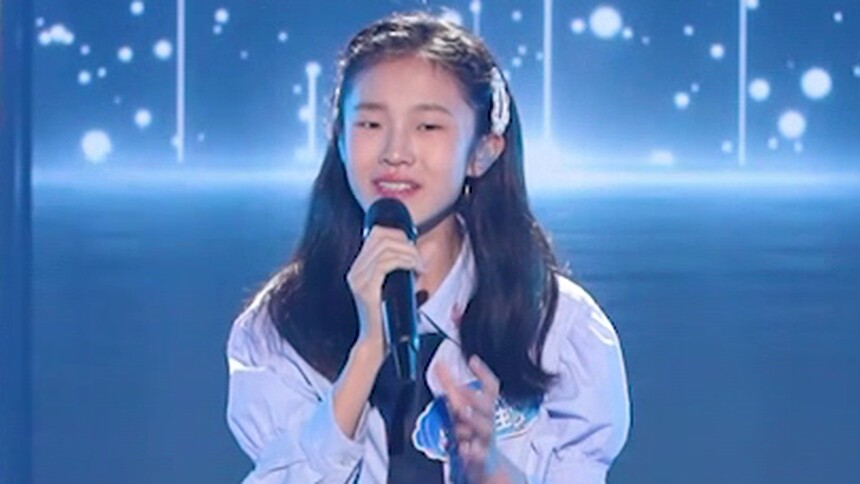 充满了力量的童声！张菲然返场演唱《光的方向》