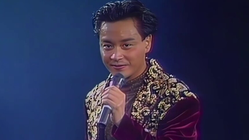 张国荣《倩女幽魂》1989现场，此后再无宁采臣！！