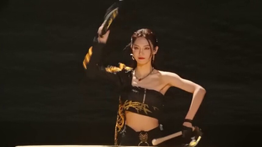 乘风2023 一公舞台心动直拍：《龙拳》曾可妮