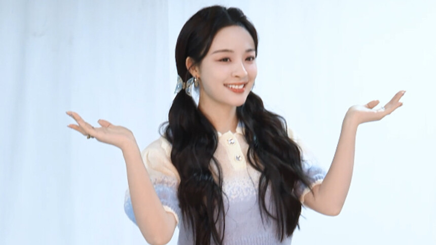 《我想和你唱5》独家侧拍：李莎旻子温柔清新气质可人