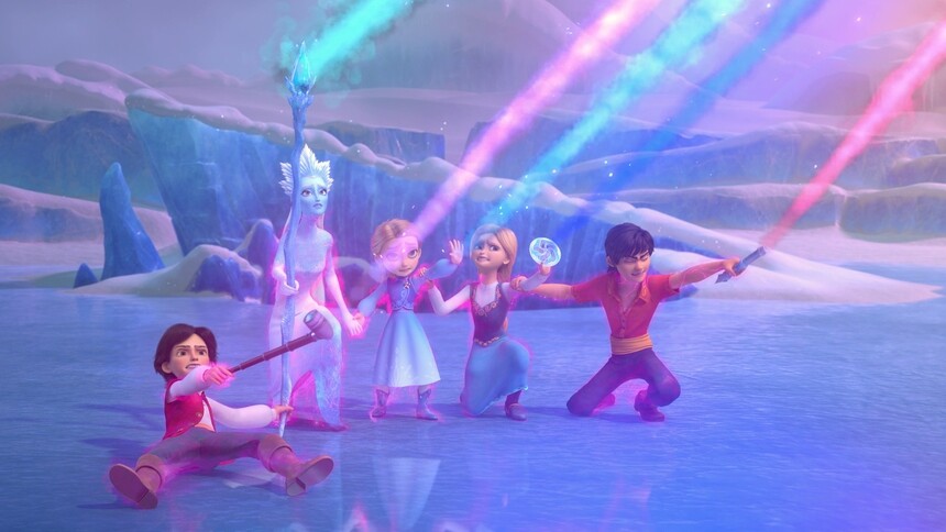 伊拉和伙伴们一起最终再次封印冰怪