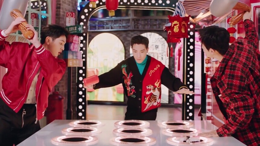 猎人即刻出发！请加速队员金瀚王润泽萧敬腾做好准备