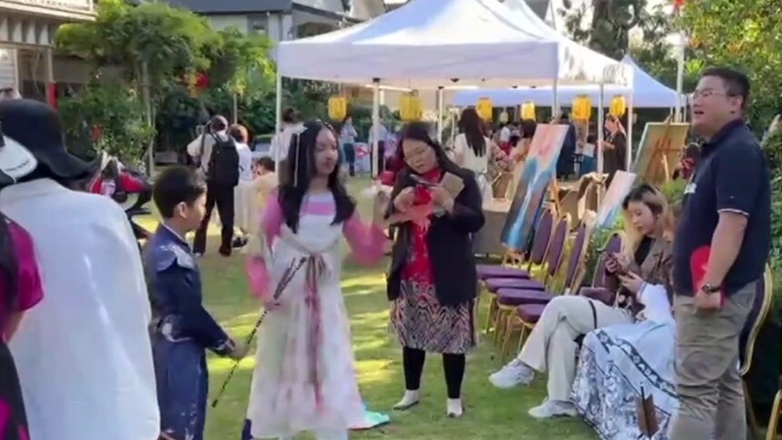 中国驻克赖斯特彻奇总领馆举办龙年春节庆典活动