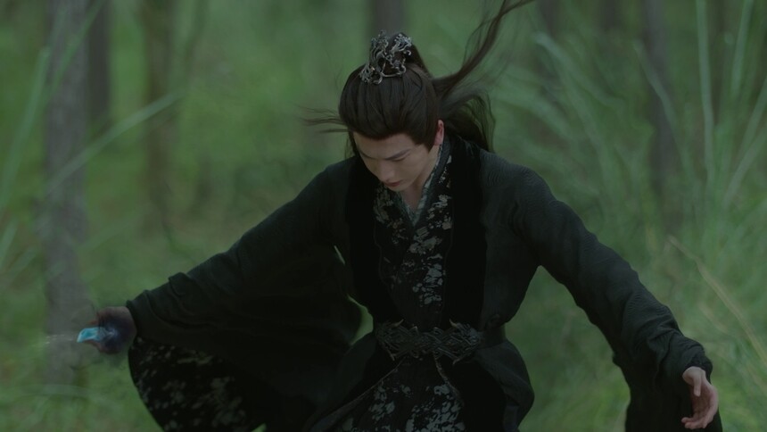 嵇炀为压制森罗 身受镇魔钉