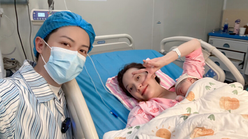 甜蜜幸福！马雪阳谭咏雯官宣生女喜讯