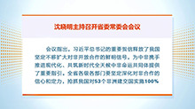 沈晓明主持召开省委常委会会议强调 坚定深化对非合作的信心和定力 持续用力打造内陆地区改革开放高地
