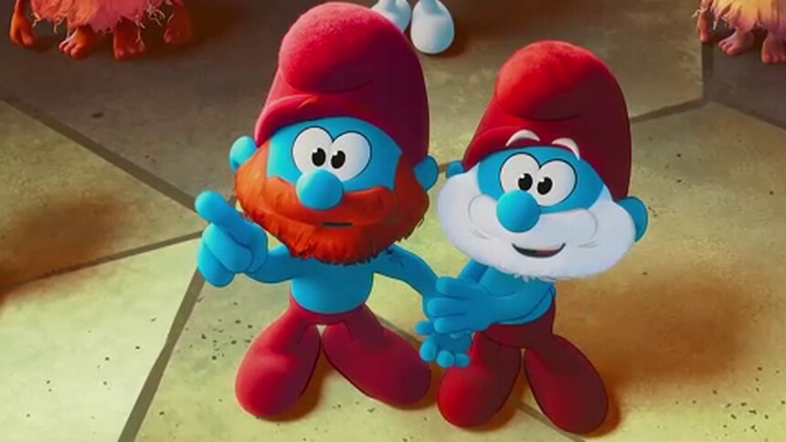 《魔法蓝精灵》“兄弟总动员”预告 蓝精灵兄弟化身正义使者拯救宇宙