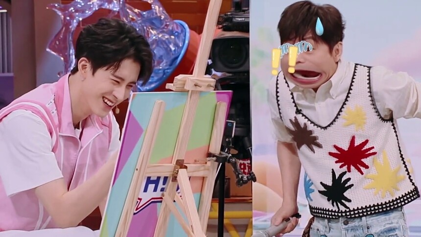 不愧是灵魂画手！敖瑞鹏画功惊呆何炅