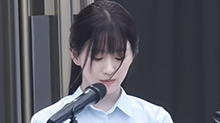 包上恩《炽夏》最新路透 白衬衫造型青春甜美