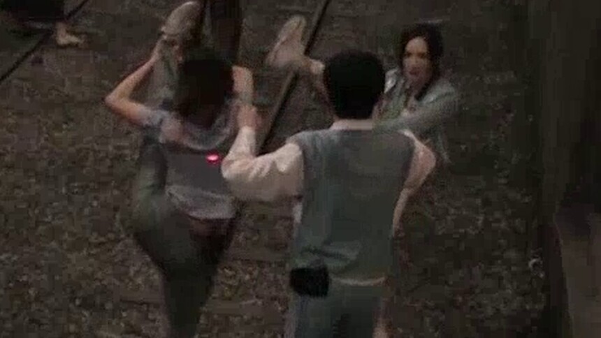 杨幂丝滑一字马