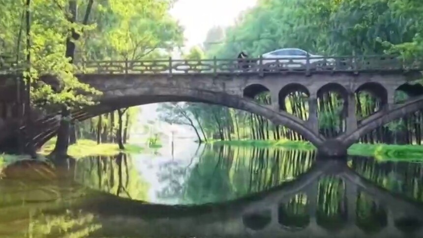 千城胜景｜河北曲阳：水光一色 绿意流淌