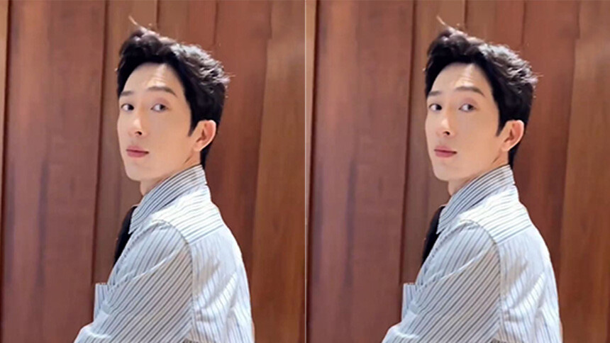 井柏然《早春晴朗》新造型路透 清爽俊朗气质满分